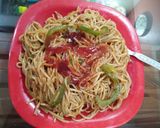 A picture of step 7 of Noodles.