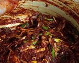 Hình bước làm 9 của món Kim Chi Cải Thảo. (korea)