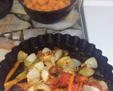 Foto del paso 5 de la receta: Pan de carne relleno con guarnición