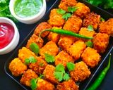 A picture of step 6 of Paneer popcorn - A healthy starter snack for the party.