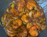 Foto langkah ke 4 dari resep Udang Sosis Asam Manis.