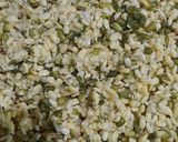 A picture of step 1 of Instant Moong daal Badi sabji/ split green moong daal Badi sabji 😋.