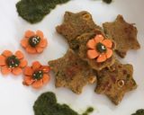 A picture of step 4 of Mix veggies star parantha.