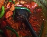 A picture of step 2 of Lauki chanay ki daal.