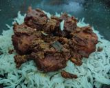 A picture of step 7 of Kashmiri Dum Biryani.