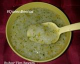 Foto langkah ke 5 dari resep Bubur Tim Bayam, Wortel dan Kaldu Ceker Ayam MPASI 7m+.