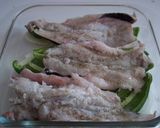 Foto del paso 7 de la receta Pescadilla al horno con pimientos verdes