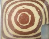 Foto langkah ke 7 dari resep Puding Roti Susu Zebra.
