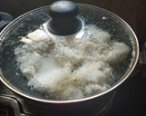 A picture of step 2 of Sama Rice Balls.