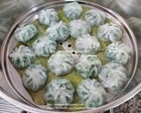 A picture of step 5 of Chive Dumplings (Thin, Translucent Dough Recipe).