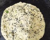 A picture of step 6 of Buttery tawa naan.