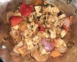 A picture of step 5 of Paneer tikka masala.