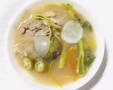 A picture of step 7 of Pork Ribs & Water Spinach in Tamarind Broth - Filipino Sinigang.