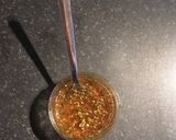 A picture of step 4 of Mexican bean salad.