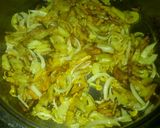 Foto del paso 3 de la receta: Pasta con Vegetales Salteados y Tiritas de Carne
