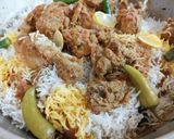 A picture of step 9 of Chicken Biryani 😋😋.