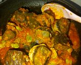 Foto langkah ke 6 dari resep Balado Terong Isi Ayam.