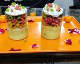 A picture of step 15 of Rabri boondi shots.
