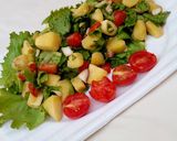 A picture of step 6 of Sweet Potato Salad.