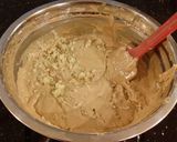 A picture of step 6 of Apple Spice Layer Torte with Caramel Mousse Filling and Frosting.