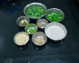 A picture of step 1 of Methi With Spring Onion Cheela.