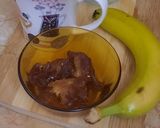 صورة لخطوة 1 من وصفة سموثي التمر والموز صحي ولذييذ 😋🥛🍌