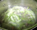 Hình bước làm 3 của món Canh bầu thịt nạc băm