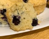 Foto del paso 3 de la receta: Muffins de arándanos con un toque de té 🧁