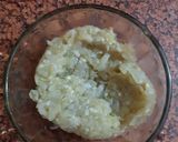 A picture of step 1 of Lauki ka raita.