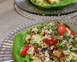 A picture of step 4 of Southwest Avocado and Pineapple Grain Salad.