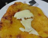Foto del paso 8 de la receta: Patacones de banan@ verde con queso🍌🧀🥯