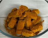 A picture of step 2 of Chicken Spicy Sausage Masala Fry.