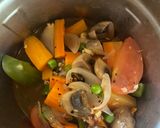 A picture of step 4 of Carrot Soup.