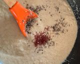 A picture of step 4 of Suji halwa.