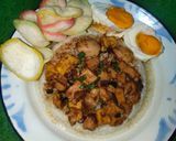 Foto langkah ke 7 dari resep Nasi Bakmoy Favorite Keluarga.