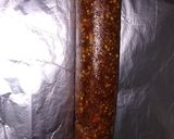 A picture of step 5 of Anjeer rolls.