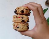Foto langkah ke 7 dari resep Scone (Cheese Smoked Beef & Cranberry Chocolate).