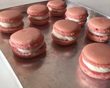 Foto langkah ke 9 dari resep Macaron-Oat Flour (French Meringue).
