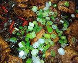 Foto langkah ke 6 dari resep Tahu Kecap Pedas.