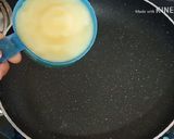 A picture of step 3 of Gurudwara Kada Prashad Recipe/Wheat flour Halwa.