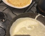 Foto del paso 2 de la receta: Crepes (panqueques pañuelito de manzana para diabéticos)