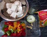 Foto langkah ke 1 dari resep Tahu Asam Manis Paprika (week51).