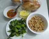 Hình bước làm 5 của món Bánh mì bì thịt