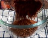 A picture of step 2 of Bourbon Laddoo.