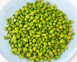 A picture of step 1 of Hara Chana sabji.