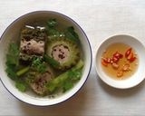 Hình bước làm 8 của món Canh mướp đắng nhồi thịt