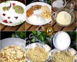 A picture of step 1 of Colourful Thandai Lassi.