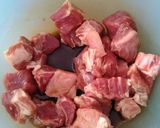 Une image de l'étape 1 de Porc shogayaki.