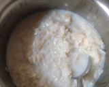 A picture of step 2 of Tri colour milk pauva.