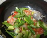 A picture of step 3 of Spaghetti With Indo - Chinese Twist.